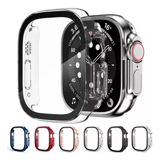 Protector Con Vidrio Para Apple Watch Ultra 49mm Funda Case
