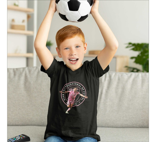 Remeras Para Niños De Messi En Inter De Miami 