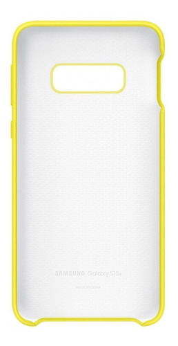 Case Samsung Silicone Cover Para Galaxy S10e Amarillo