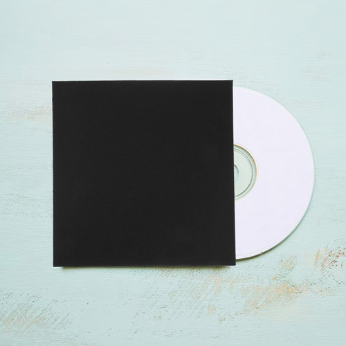 10 Fundas Para Cd, Sobres De Papel Para Dvd, Papel En Blanco