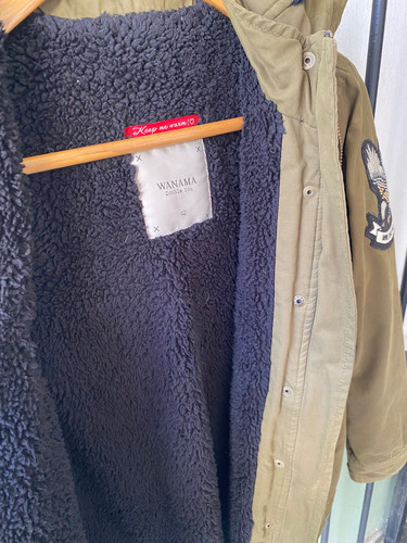 Campera Parka Wanama Talle 42 Mujer (Usado)