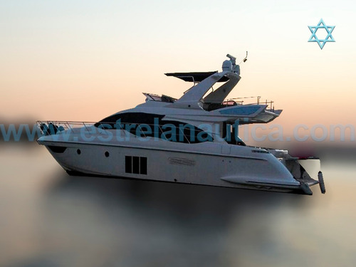 Imagem 1 de 11 de Lancha Azimut 53 Iate Ferretti Axtor Carbrasmar Armada