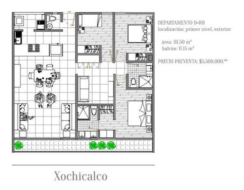 Imagen 13 de 17 de Penthouse De 3 Niveles En Narvarte, Ciudad De México