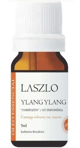 Óleo Essencial Ylang Ylang Completo Gt Indonésia 5ml Laszlo