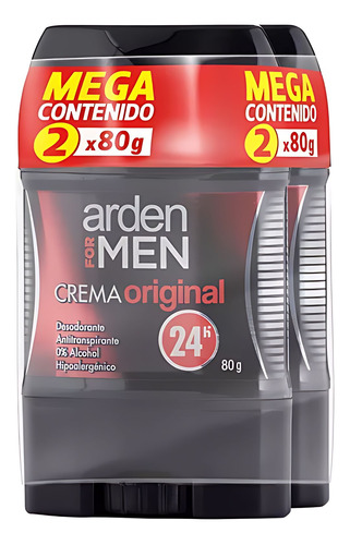 Promoción Desodorantes Arden For Men Original Crema En Barra