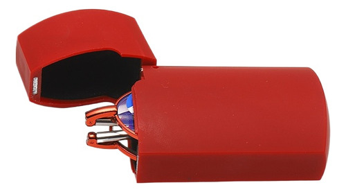 Fashion Folding Auxiliary Reading Glasses With Lighter Box