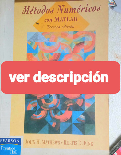 Métodos Numericos Matlab (Usado)