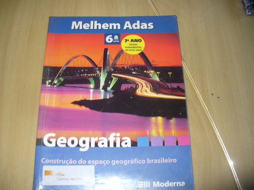 Livro Geografia 6ª Serie 7º Ano Fundamental