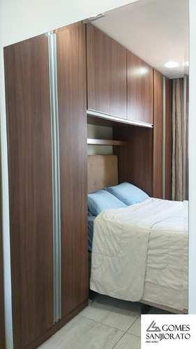 Imagem 13 de 18 de Apartamento Para A Venda No Bairro Vila Alzira Em Santo André - Sp . - Ap01405 - 69427286
