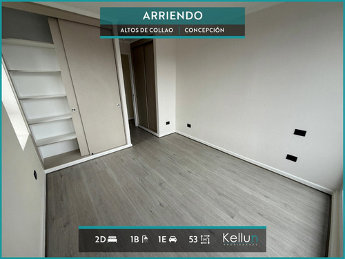 Arriendo | Altos De Collao | 2 Dormitorios 1 Baño