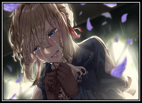 Cuadro Digital De Anime  Violet Evergarden V2