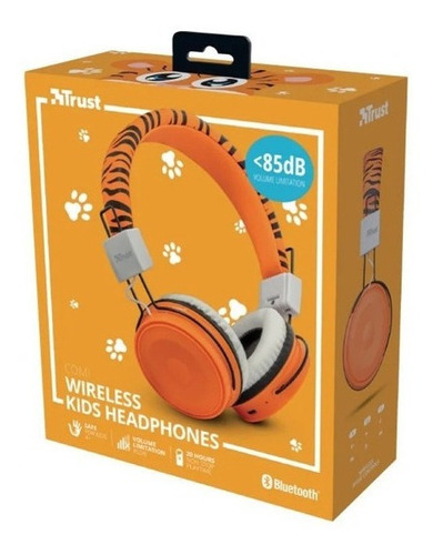 Imagen 2 de 3 de Audifonos Trust Comi Supraaurales Kids Bluetooth Orgm