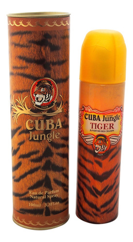 Cuba Jungle Tiger De Cuba Para Mujer, Aerosol Edp De 3.4 Onz