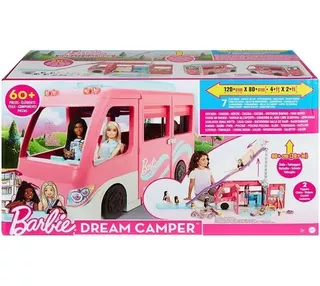 Trailer Dos Sonhos Dream Camper Barbie - Mattel Hcd46