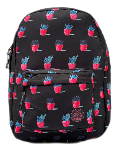 Mochila Dolay Negro 005-a# Porta Pc Tela Repelente Reforzada