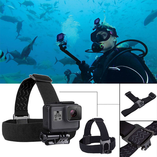 Kit De Accesorios Cámara De Acción 50 En 1 Para Gopro Héroe