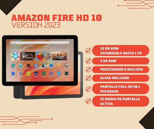 Tablet Amazon Fire Hd 10 Versión 2023