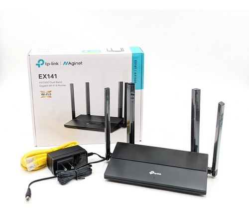 Router Dual Band Gigabit Tplink Ax1500 Archer Ex141 Wifi-6
