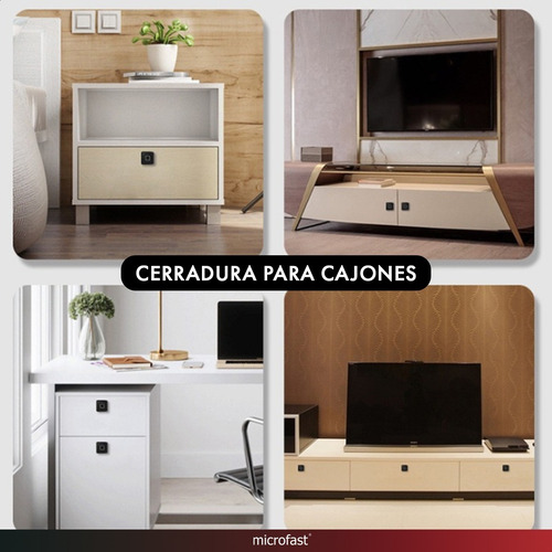 Imagen 9 de 10 de Cerradura Digital Para Muebles Huella Digital Cajón Gabinete