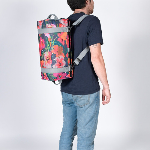 Imagen 7 de 10 de Bolso Weekender 20/30 Lts Chilly Hibiscus