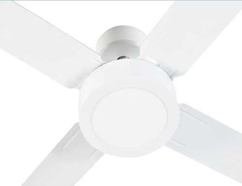 Ventilador de techo Codini V5RB blanco con 4 palas de metal, 110 cm de diámetro 220 V
