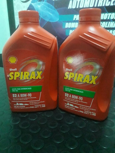 Aceite Shell 80w-90 Transmision Spirax (2 Litros)