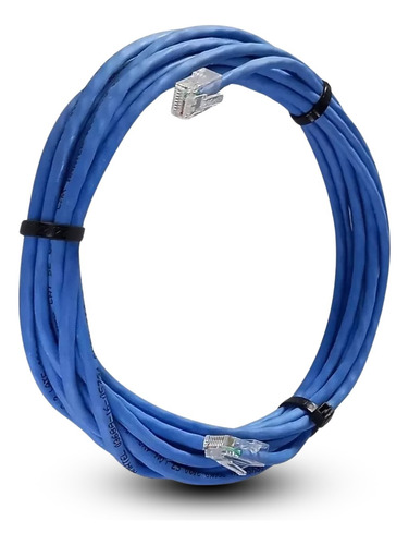 Cabo De Rede Cat6 10 Metros Ethernet Lan Giga 100% Cobre 