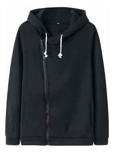 Sudadera cierre diagonal hotsell
