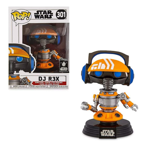 Funko Pop Star Wars - Dj R3x #301 Exclusivo