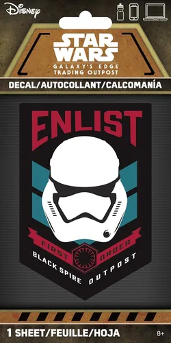 comprar Star Wars  Galaxy's Edge  Order 4  Adhesivo De...