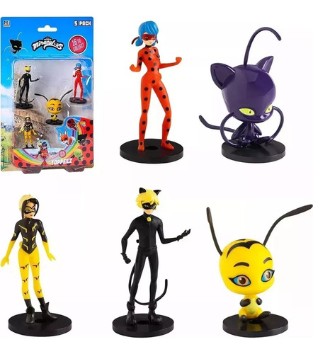 Miraculous Ladybug Pencil Toppers Antibug