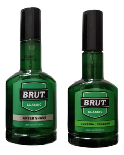 Kit Brut Locion Post Afeitar+colonia Classic 100ml C/u