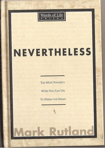 Libro Nevertheless-mark Rutland -inglés