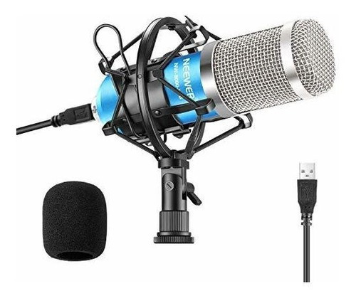 Neewer Usb Microphone Con Play Computer Card