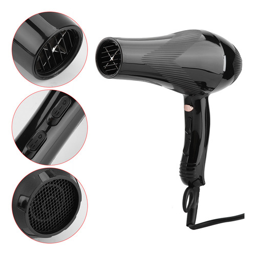 Secador De Pelo Eléctrico De 3000w Para Salón, Termostático,