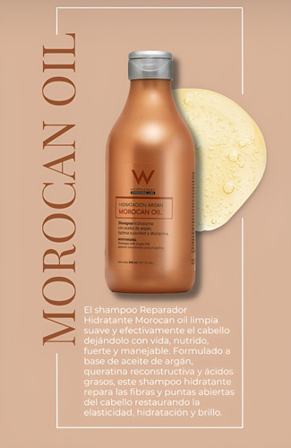 Hair Therapy Shampoo Morocan Oil X 300ml