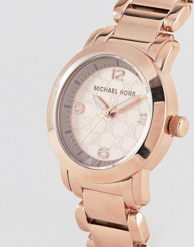 Relógio Michael Kors Mk3159 Aço Rosado Original Com Caixa Mk