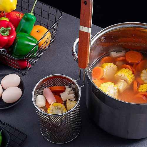 Filador De Malla De Cocina Freing Serving Canasta Anti La M