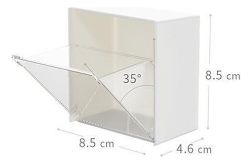 Caja De Almacenamiento Plegable Montada En La Pared, Caja De