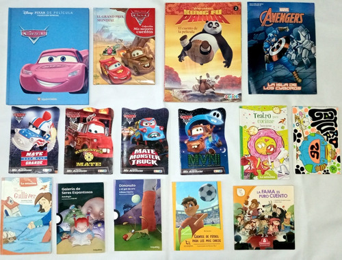 Lote De 15 Libros Para Niños /as De Disney Y Otros. Usados.