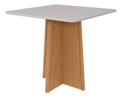 Mesa 0,90 Celebrare E 4 Cad.apogeu Suede Animale Amendoa/off
