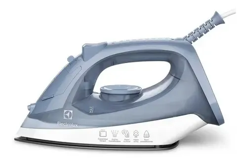 Plancha A Vapor Y Seco Electrolux Efficient Esi10 Color Azul