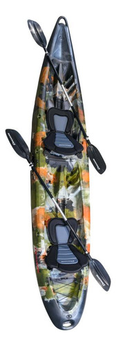 Kayak Doble Lago (verde-camo)