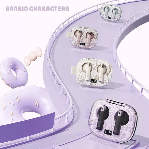 Auriculares Inalámbricos Bluetooth Sanrio Cinnamoroll Ku Tws