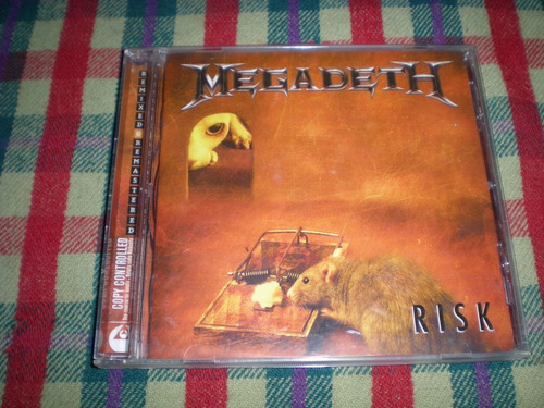 Megadeth / Risk + Bonus  Cd Ind Arg (16-24)