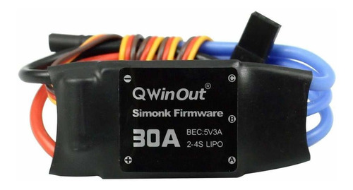 Qwinout 2-4s 30a Rc Brushless Esc Simonk Firmware Electric