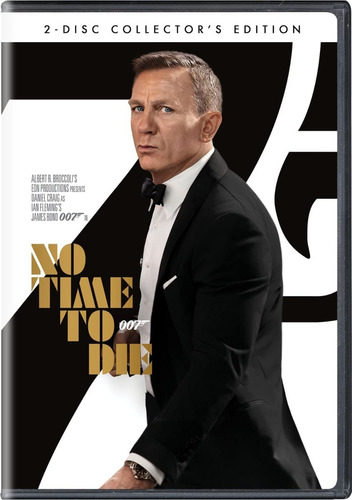 Imagen 1 de 3 de Dvd 007 No Time To Die / Sin Tiempo Para Morir / 2 Discs