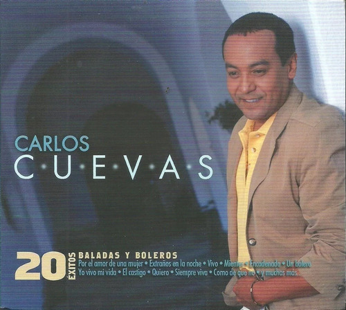 Carlos Cuevas 20 Éxitos Baladas Y Boleros | Cd Nuevo