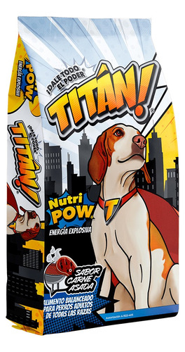 Alimento Para Perro Titán 25kg Croqueta Para Todas Las Razas