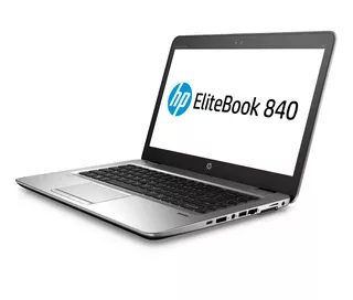 Notebook HP EliteBook 840 G3 prata 14", Intel Core i5 6300U 8GB de RAM 256GB SSD, Intel HD Graphics 520 1366x768px Windows 10 Pro